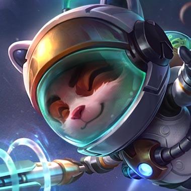 Astronaut Teemo tile